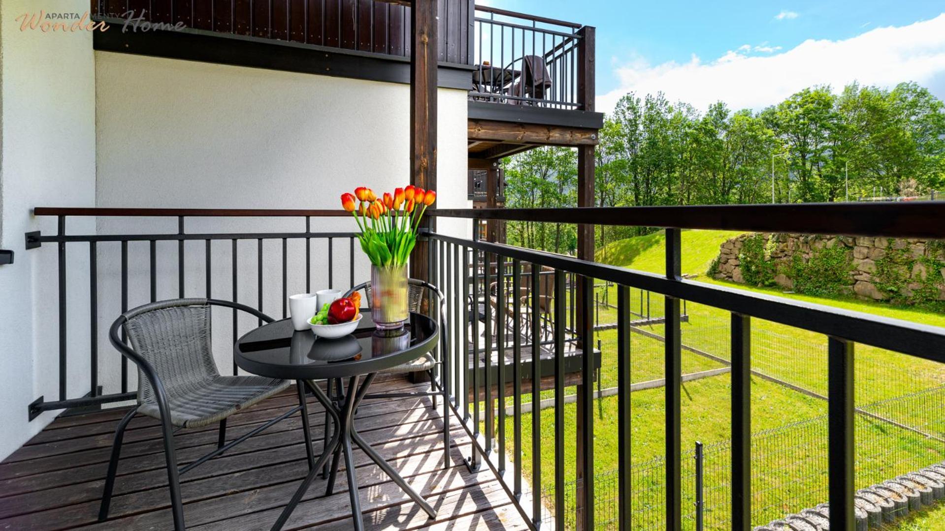 Wonder Home - Apartamenty Residence Karpacz Blisko Stoku Narciarskiego, Z Balkonami I Parkingiem Luaran gambar